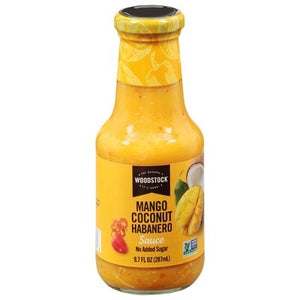 Woodstock Sauce Mango Coconut Habanero 12/9.7 OZ [UNFI #2934404] [ebt]