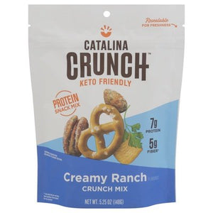 Catalina Crunch Crunch Mix Keto Friendly Creamy Ranch Flavored 6/5.25 OZ [UNFI #2981579] [ebt]