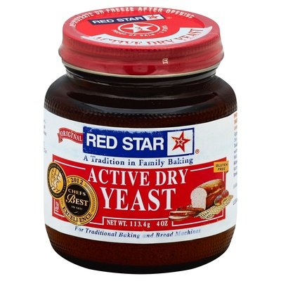 Red Star Yeast Active Dry 12/4 OZ [UNFI #0305813] [ebt]