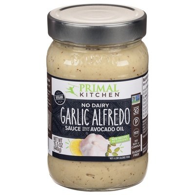 Primal Kitchen Sauce No Dairy Garlic Alfredo 6/15 OZ [UNFI #2904126] [ebt]