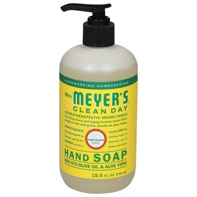 Mrs Meyers Clean Day Hand Soap Honeysuckle Scent 6/12.5 OZ [UNFI #295030] T