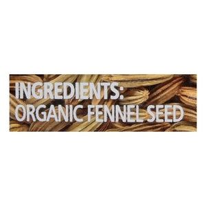 Simply Organic Fennel Seeds 6/1.90 OZ [UNFI #1215011] [ebt]