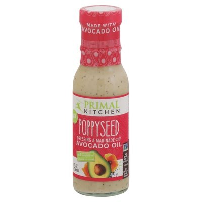 Primal Kitchen Dressing & Marinade Poppyseed Avocado Oil 6/8 OZ [UNFI #2993681] [ebt]