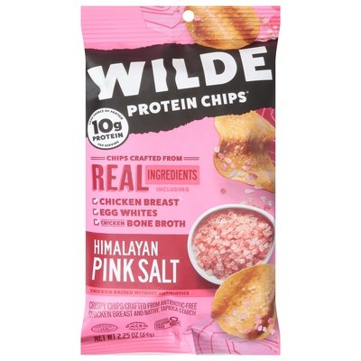 Wilde Protein Chips Himalayan Pink Salt 12/2.25 OZ [UNFI #2397719] [ebt]