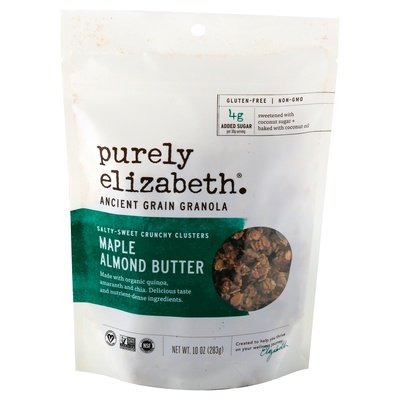 Purely Elizabeth Ancient Grain Granola Maple Almond Butter 6/10 OZ [UNFI #2142446] [ebt]
