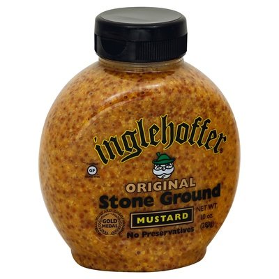 Inglehoffer Mustard Stone Ground Original 6/10 OZ [UNFI #0990564] [ebt]