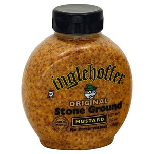 Inglehoffer Mustard Stone Ground Original 6/10 OZ [UNFI #0990564] [ebt]