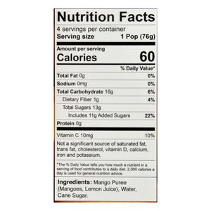 Chloe Mango Fruit Pops 6/4/2.5OZ [UNFI  #1581818]