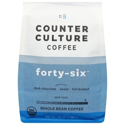 Counter Culture Coffee Coffee Whole Bean Forty-Six 6/24 OZ [UNFI #2775534] [ebt]