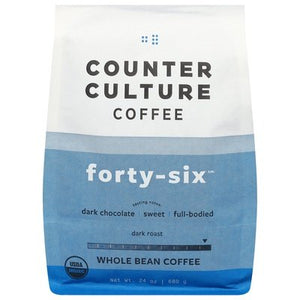 Counter Culture Coffee Coffee Whole Bean Forty-Six 6/24 OZ [UNFI #2775534] [ebt]