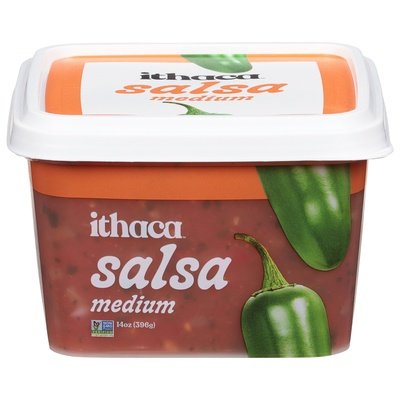 Ithaca Hummus Salsa Medium 6/14 OZ [UNFI #2914356] [ebt]