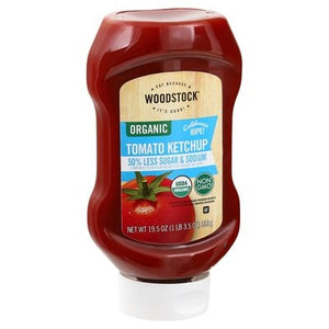 Woodstock Tomato Ketchup Organic 12/19.5 OZ [UNFI #2581759] [ebt]