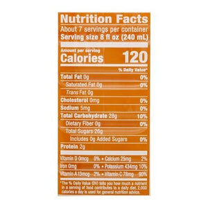 Evolution Fresh Juice Cold-Pressed Organic Orange 4/59 OZ [UNFI #1737725] [ebt] T