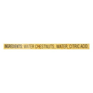 Reese Water Chestnuts Sliced 24/8 OZ [UNFI #0218297] [ebt]