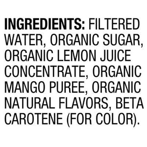 Santa Cruz Organic Beverage Mango Lemonade 8/16 OZ [UNFI #2552735] [ebt]