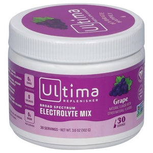 Ultima Replenisher Electrolyte Mix Grape Broad Spectrum 3.6 OZ [UNFI #1923606] T