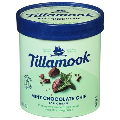 Tillamook Mint Chocolate Chip 6/1.5 QT [UNFI  #2685774]