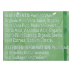 Alo Aloe Vera Juice Drink Organic Peach Plum 12/16.9 OZ [UNFI #2592384] [ebt]