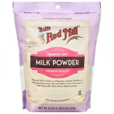 Bobs Red Mill Milk Powder Nonfat Dry 4/22 OZ [UNFI #2486413] [ebt]