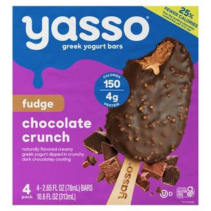 Yasso Chocolate Crunch Grk Yog Bar 8/4/2.65Z [UNFI  #3053071]