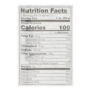 Firehook Baked Crackers Organic Mediterranean Sea Salt 8/5.5 OZ [UNFI #2694834] [ebt]