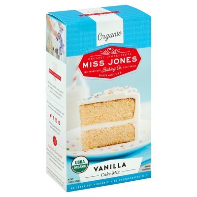 Miss Jones Baking Co Cake Mix Vanilla 6/15.87OZ [UNFI #1725225] [ebt]
