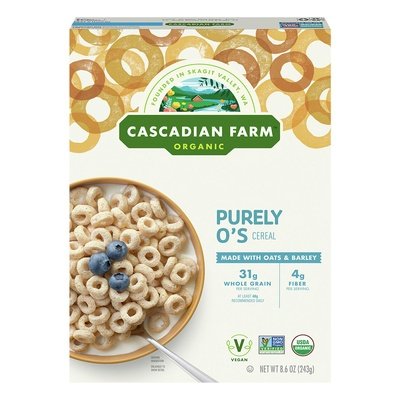 Cascadian Farm Cereal Organic Purely Os 12/8.6 OZ [UNFI #1236157] [ebt]
