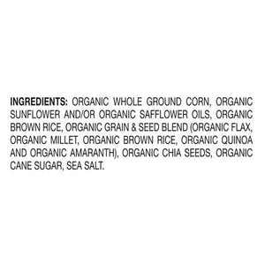 Late July Snacks Tortilla Chips Sea Salt Multigrain 12/7.5 OZ [UNFI #2827095] [ebt]