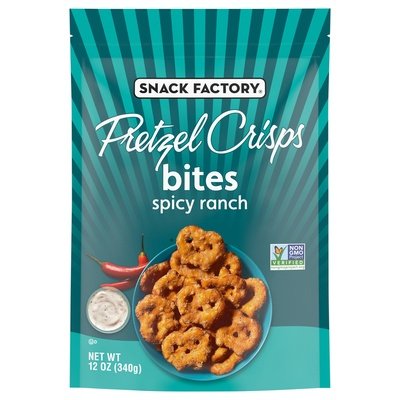 Pretzel Crisps Pretzel Crisps Spicy Ranch Bites 12/12 OZ [UNFI #2881290] [ebt]