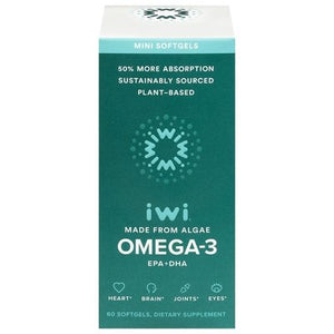 Iwi Omega-3 Mini Softgels 60 SGEL [UNFI #2706208] T