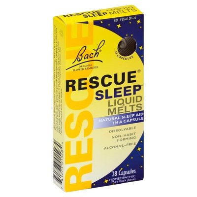 Bach Flower Essences Sleep Liquid Melts Capsules 1/28 CT [UNFI #549253] T