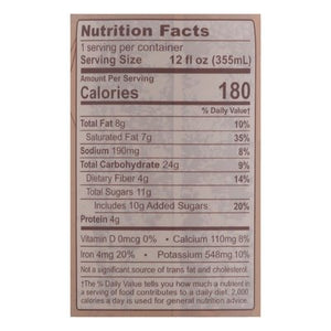 Rebbl Plant-Powered Elixir Reishi Chocolate 12/12 OZ [UNFI #1577162] [ebt] T