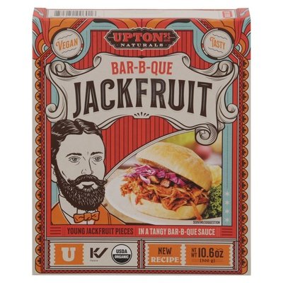 Uptons Naturals Jackfruit Bar-B-Que 10/10.6OZ [UNFI #1731298] [ebt]