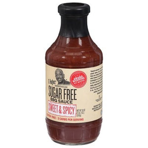 G Hughes BBQ Sauce Sugar Free Sweet & Spicy 6/18 OZ [UNFI #2399806] [ebt]
