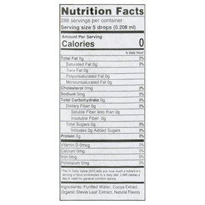 Sweet Leaf Stevia Sweetener Chocolate Flavored 2 OZ [UNFI #0792135] [ebt] T