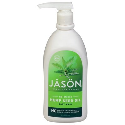 Jason Natural Products Body Wash Hemp Seed Oil De-Stress 1/30 OZ [UNFI #2539153] T
