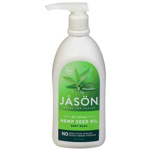 Jason Natural Products Body Wash Hemp Seed Oil De-Stress 1/30 OZ [UNFI #2539153] T