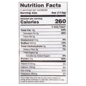 B.M. Bynd Beef Ground 12/1 LB [UNFI  #2446565]