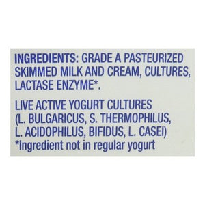 Fage Yogurt Strained Greek Reduced Fat Lactose Free Plain 6/32 OZ [UNFI #2693950] [ebt]