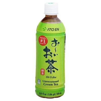 Ito En Green Tea Oi Ocha Unsweetened 12/16.9 OZ [UNFI #1052042] [ebt]