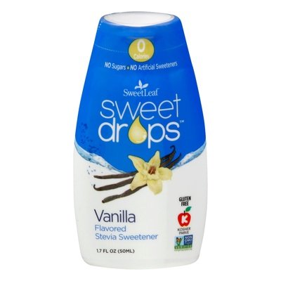 Sweet Leaf Stevia Sweetener Vanilla Flavored 1.7 OZ [UNFI #1877869] [ebt] T