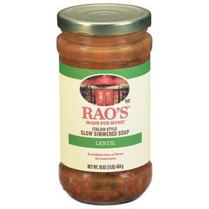Raos Soup Slow Simmered Italian Style Lentil 6/16 oz [UNFI #2982304 ] [ebt]