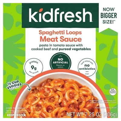 Kidfresh Spaghetti Loops Meat Sauce 8/7.25 OZ [UNFI  #2830727]