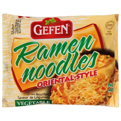 Gefen Ramen Noodles Vegetable Flavor Oriental-Style 24/3 oz [UNFI #1041037 ] [ebt]