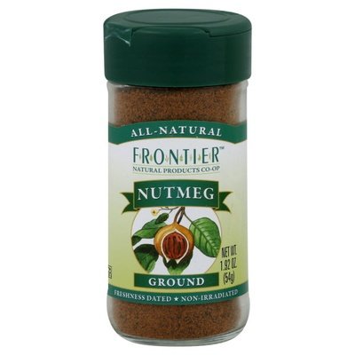 Frontier Nat Prod Co-Op Nutmeg Ground 1.92 OZ [UNFI #0336040] [ebt]