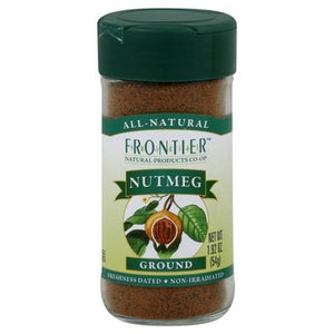 Frontier Nat Prod Co-Op Nutmeg Ground 1.92 OZ [UNFI #0336040] [ebt]