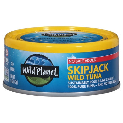 Wild Planet Wild Tuna No Salt Added Skipjack 12/5 OZ [UNFI #1713015] [ebt]