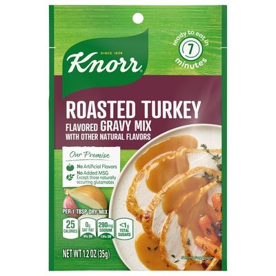 Knorr Gravy Mix Roasted Turkey Flavored 12/1.2 OZ [UNFI #0100925] [ebt]