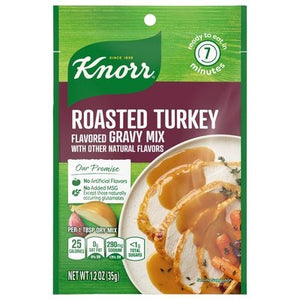 Knorr Gravy Mix Roasted Turkey Flavored 12/1.2 OZ [UNFI #0100925] [ebt]
