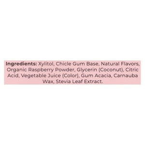 Refresh Gum Gum Plant-Based Sugar Free Raspberry 12/12 CT [UNFI #2934958] [ebt] T